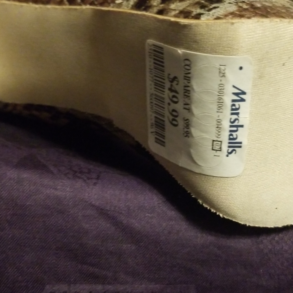 Shoes: NWOT Steve Madden Animal Print Block heels - Picture 4 of 5